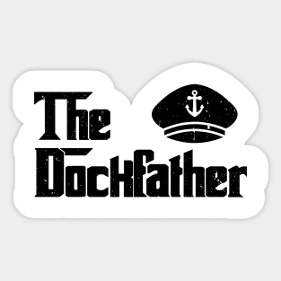 Funny Boating Fishing Boat Dad Captain Boater Sticker